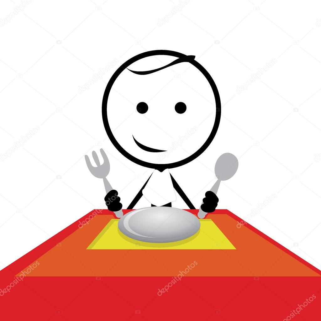 Cena stickman Vector de stock #29631631 de ©glossygirl21, image size:1024x1024