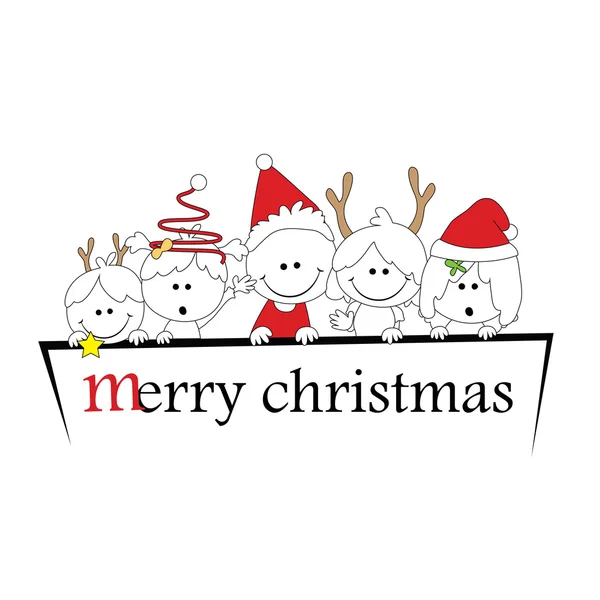 Merry christmas — Stock Vector