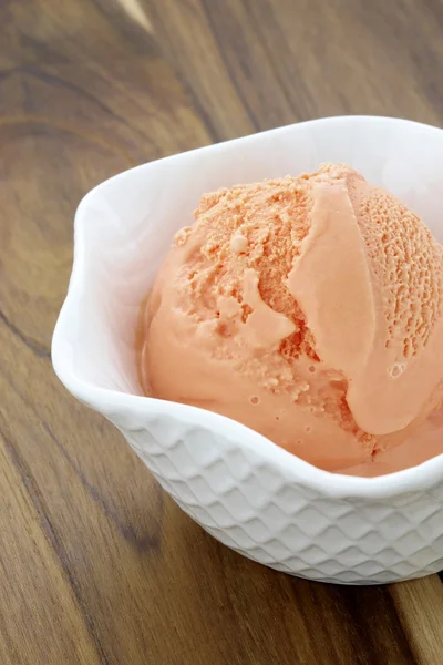 おいしい季節のカボチャのアイスクリーム — ストック写真