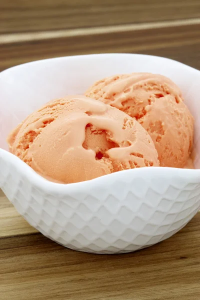Delizioso gelato di zucca stagionale — Foto Stock