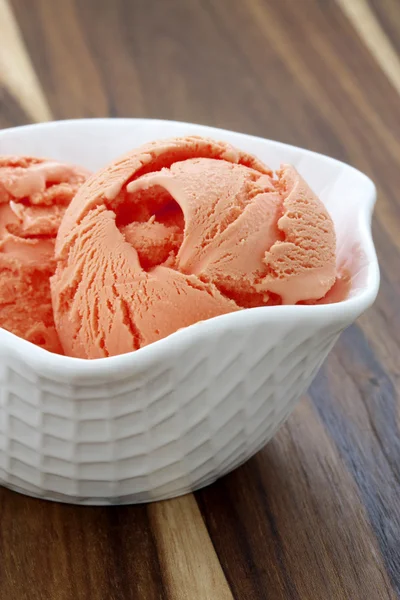 Delicioso helado de mandarina freash — Foto de Stock