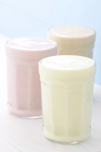 Yogurt segar yang lezat — Stok Foto