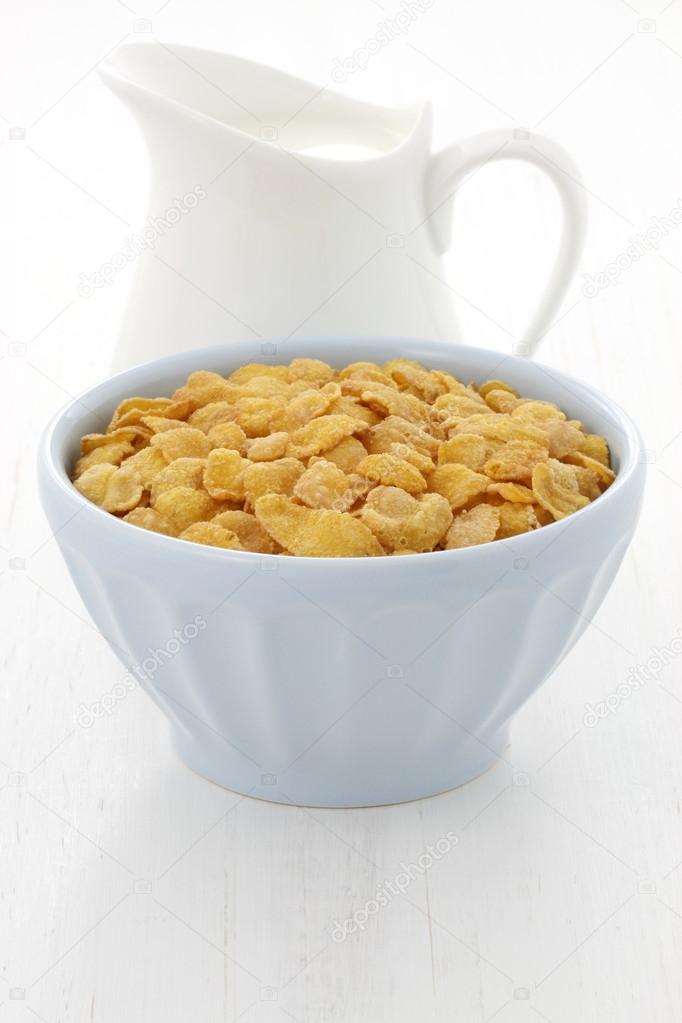 delicious corn flake breakfast
