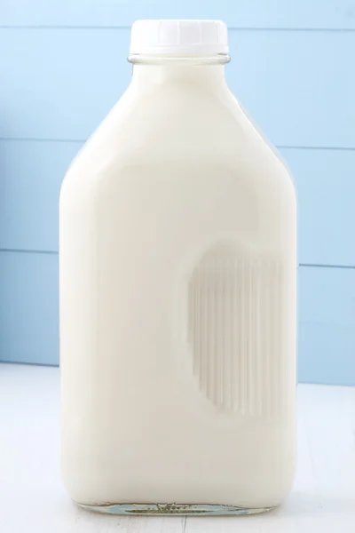 Half gallon milk bottle — Stock Photo, Image