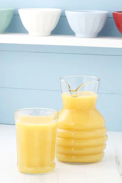 Fresh squeezed orange juice — Stock Photo, Image