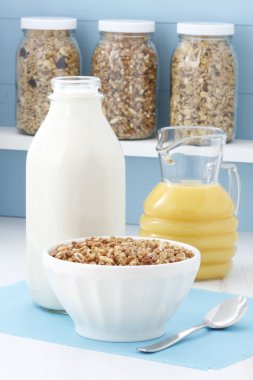 lezzetli sağlıklı tahıl Kahvaltı