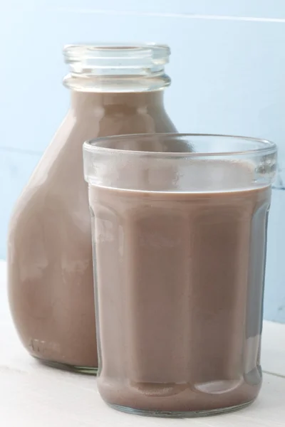 Chocolate milk pint — Stock Photo, Image