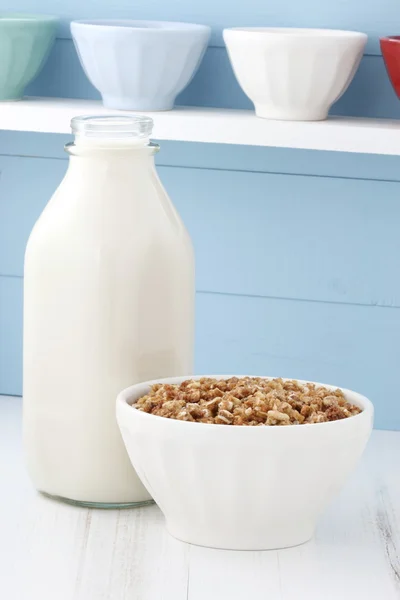 Delicious healthy crunchy cereal — Stock Photo, Image