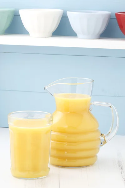 Fresh squeezed orange juice — Stock Photo, Image