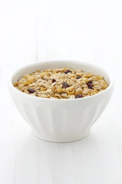 Delicioso y saludable cereal muesli —  Fotos de Stock