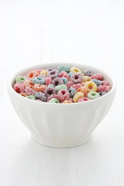 Delicious kids cereal loops with a fruit flavor