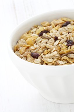 lezzetli ve sağlıklı müsli tahıl