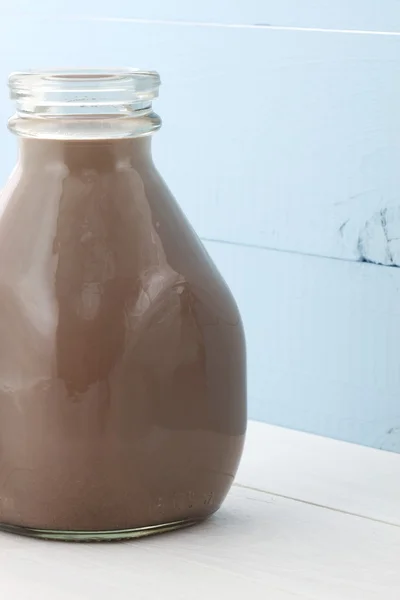 Пинта шоколадного молока — стоковое фото