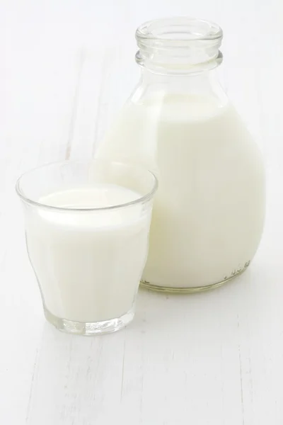 Deliciosa caneca de leite — Fotografia de Stock