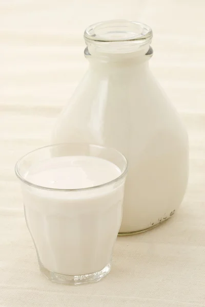 Смачний соєве молоко — стокове фото