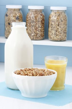 lezzetli sağlıklı tahıl Kahvaltı