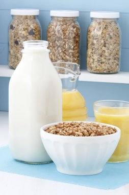 lezzetli sağlıklı tahıl Kahvaltı