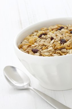 lezzetli ve sağlıklı müsli tahıl