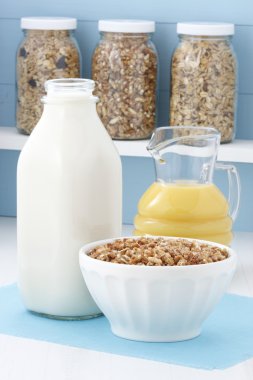 lezzetli sağlıklı tahıl Kahvaltı