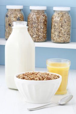 lezzetli sağlıklı tahıl Kahvaltı