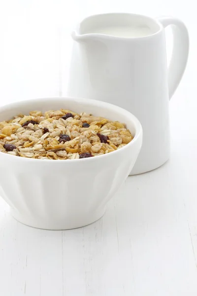 맛있고 건강 한 muesli 시리얼 — 스톡 사진