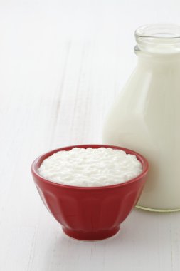lezzetli sağlıklı süt ve peynir