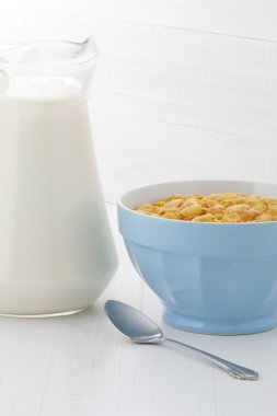 lezzetli mısır gevreği Kahvaltı