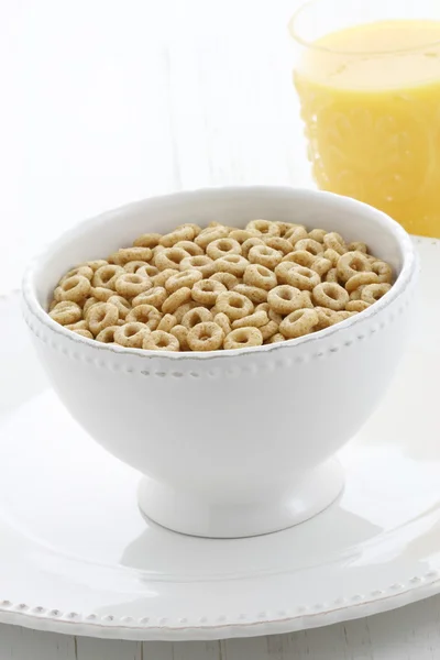 Delicious and healthy honey nuts cereal — Stock Photo, Image