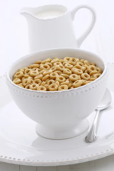Delicious and healthy honey nuts cereal — Stock Photo, Image