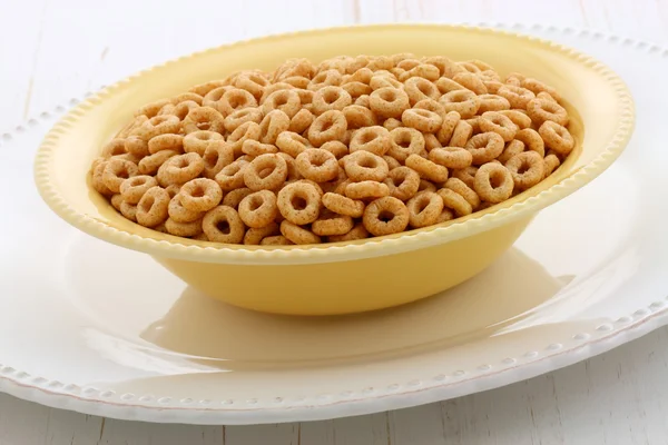 Delicious and healthy honey nuts cereal — Stock Photo, Image