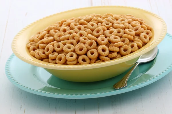 Delicious and healthy honey nuts cereal — Stock Photo, Image