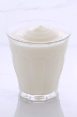 Vintage retro stil yoğurt