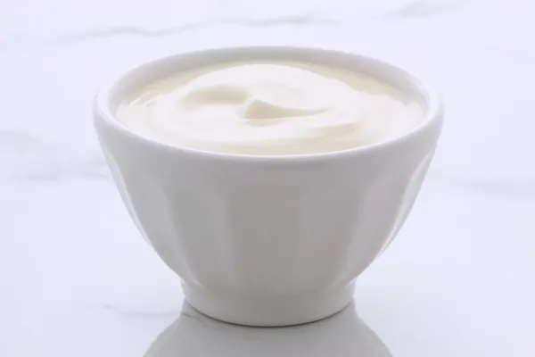 Jogurt naturalny wzór Zdjęcie Stockowe
