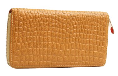 Turuncu kadın cüzdan