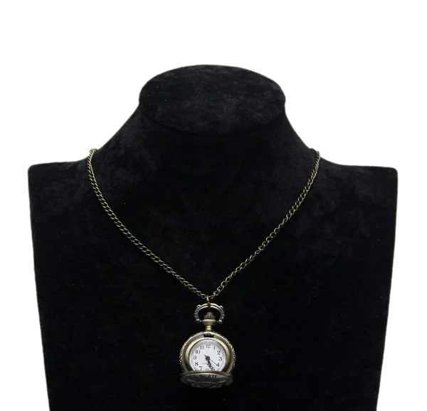 Collana a forma di orologio — Foto Stock