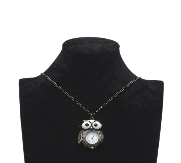 Owl Necklace — Stock Photo, Image