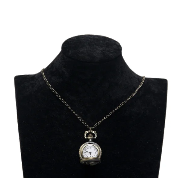 Clock shaped Necklace — Stock Photo, Image