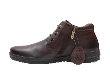 erkek kahverengi kışlık botlar