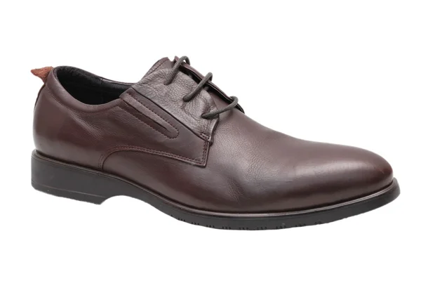 Mannen schoenen in bruin — Stockfoto