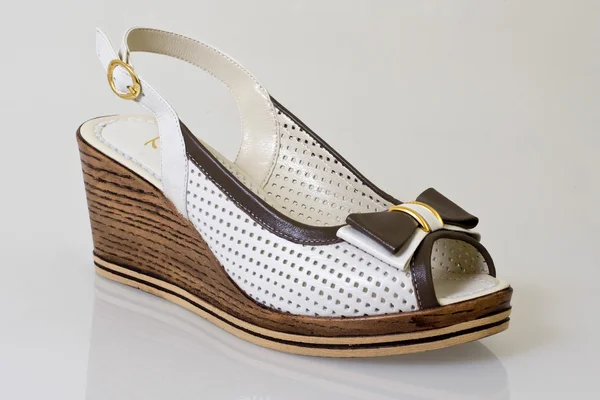 Dámská móda sandál — Stock fotografie