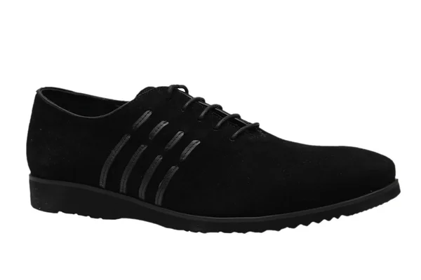 Black men's shoe — Stock Photo, Image