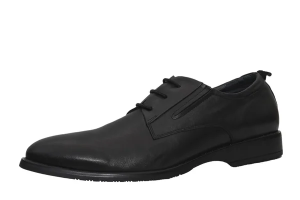 Чорний Булова Чоловіче взуття — стокове фото
