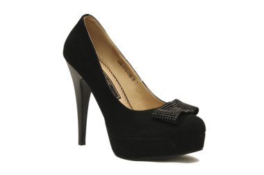 siyah kadın ayakkabı