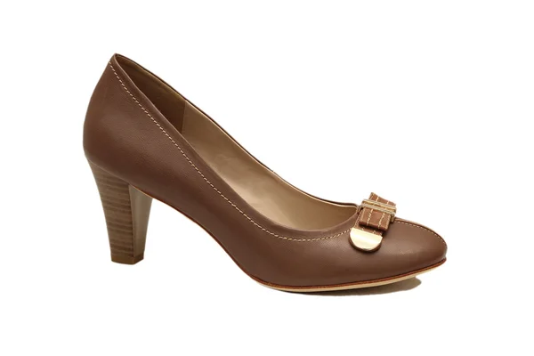 Zapato femenino marrón —  Fotos de Stock