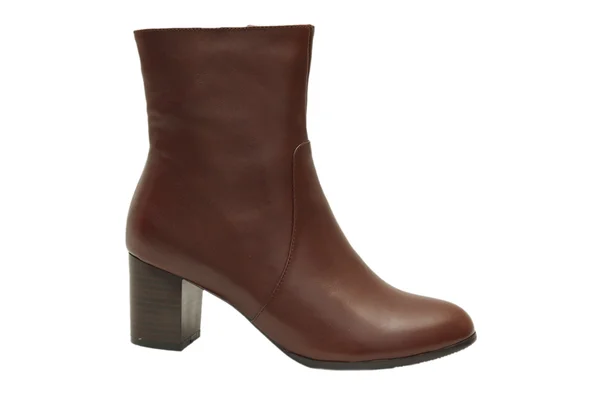 Brown female boot — Stock Photo, Image