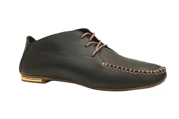 Men's shoe in black — Stock Photo, Image