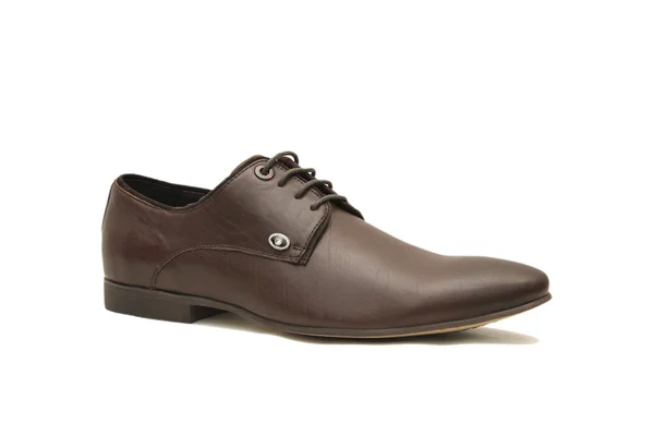 Men's shoe in brown — Stock Photo, Image