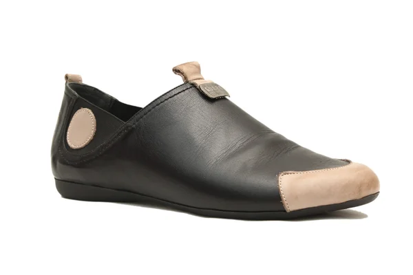 Men 's shoe in black — стоковое фото