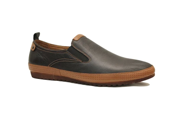 Men's shoe in brown — Stock Photo, Image