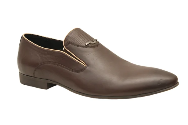 Zapato hombre en marrón — Foto de Stock
